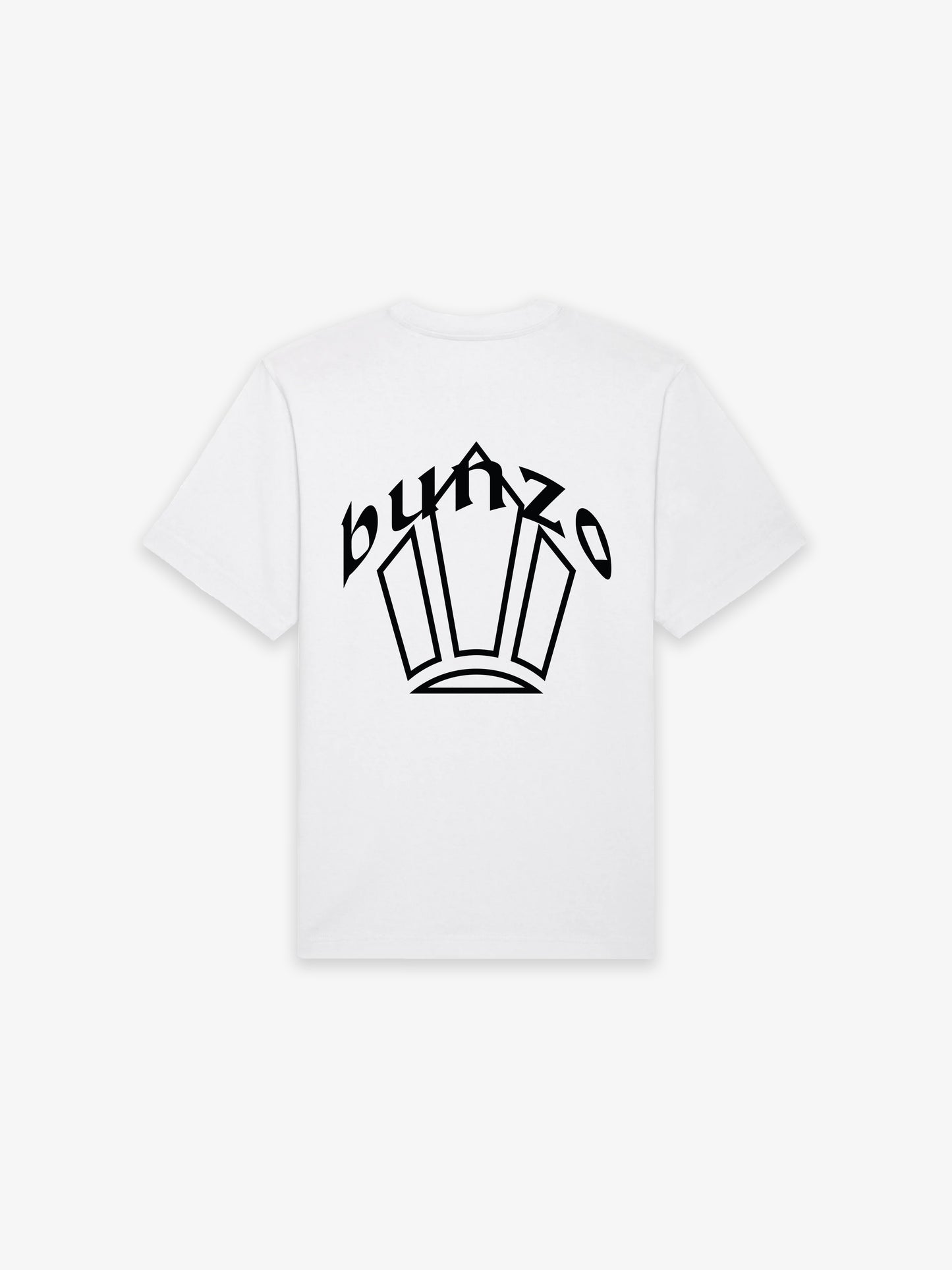bunzo's klasiko white oversized tee
