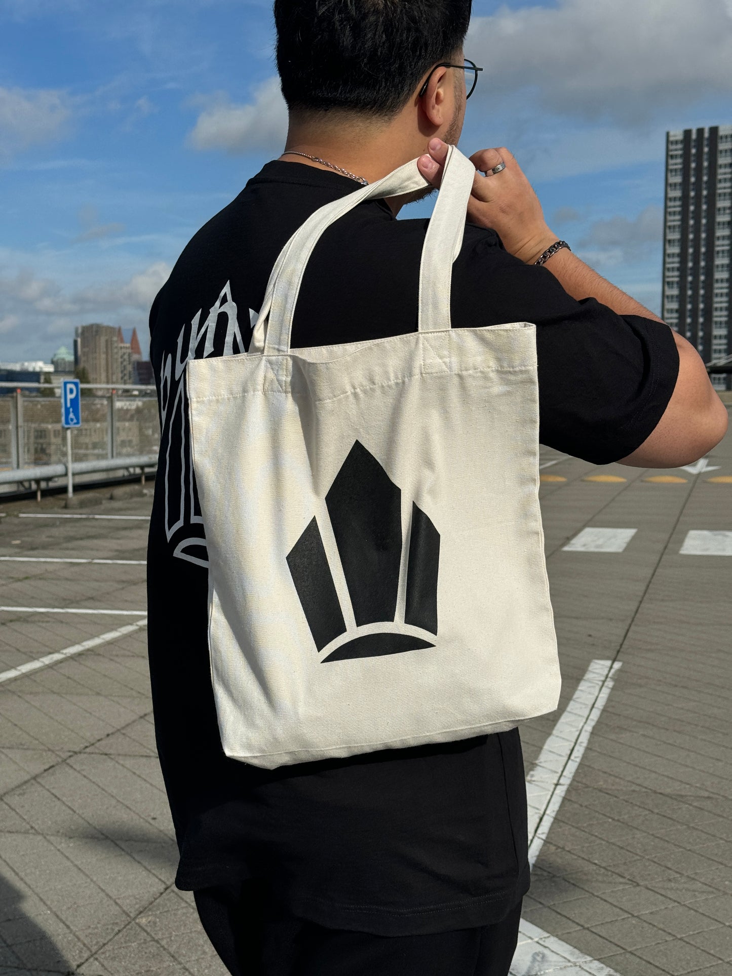 bunzo's klasiko raw tote bag